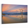 Vibrant Oaxaca Sunset Art - Scenic Mexican Landscape Canvas Print