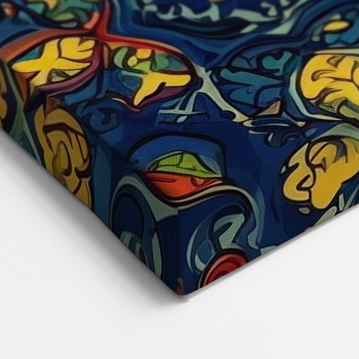 Oaxaca Wall Art – Intricate Mexican Tile Pattern with Vibrant Colors
