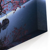 Cherry Blossom Flower Paintings – Japanese Sakura Art on Canvas