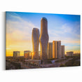 Sunset Over Absolute Towers – Modern Ontario Architecture Wall Art