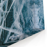 Winter Wall Art: Detailed Ice and Frost Patterns for Modern Decor