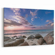 Antigua Island Artwork - Serene Rocky Shore at Dusk Coastal Wall Art