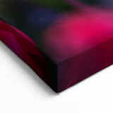 Golden Tulip in Red Field – Modern Tulip Wall Art for Home Decor
