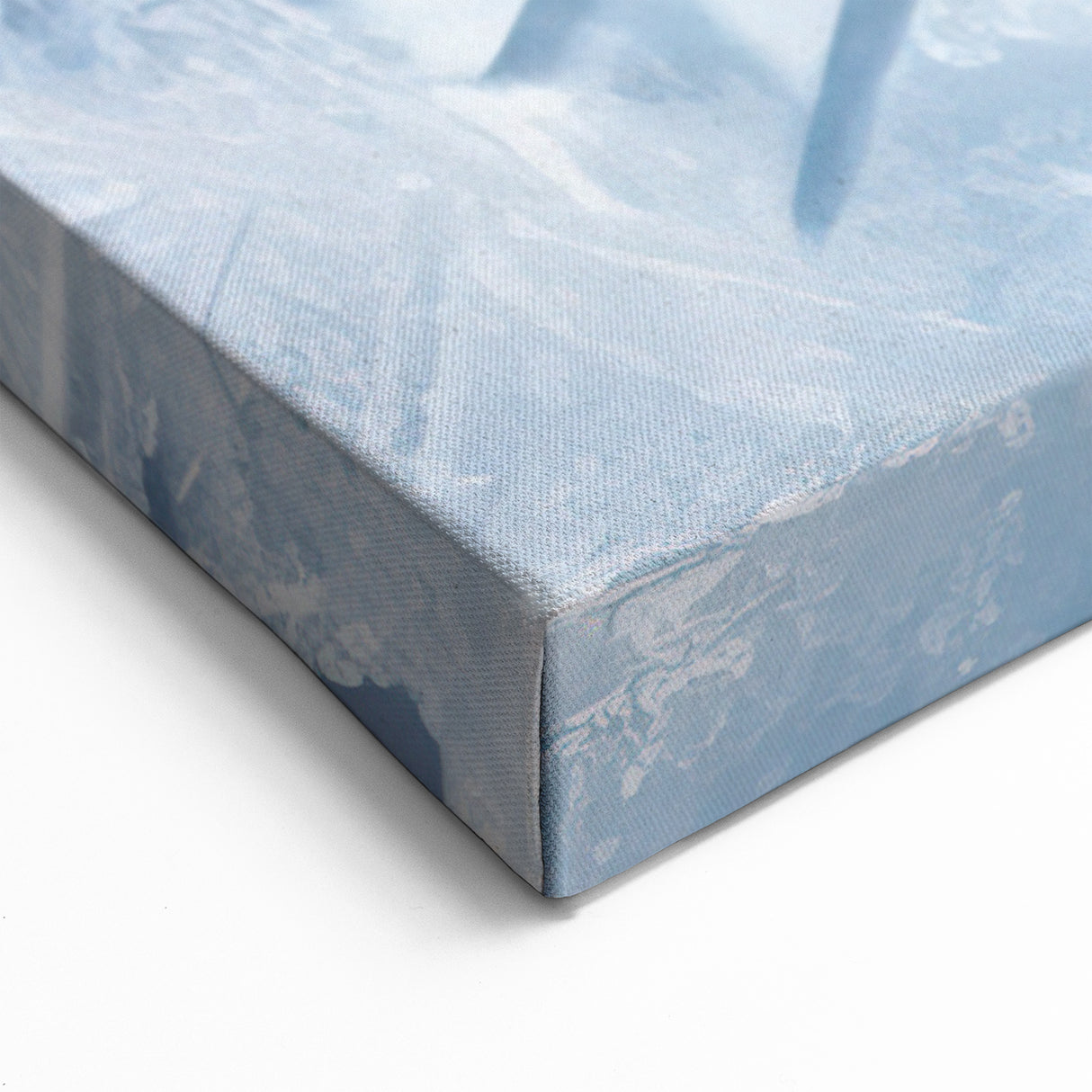 Macro Frost Crystal Patterns | Nature Close-Up Ice Photography Wall Art