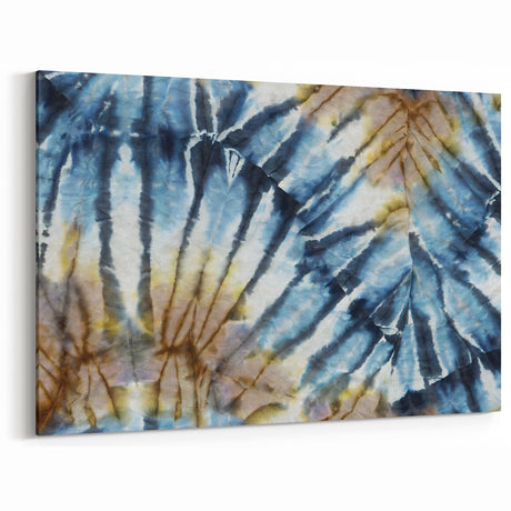 Abstract Ice Tie-Dye Patterns | Nature-Inspired Winter Wall Art Decor