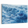 Frozen Waves of Ice – Intricate Frost Patterns Winter Wall Art