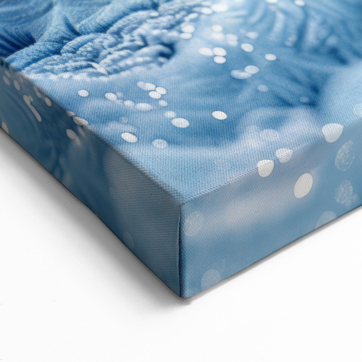 Frozen Waves of Ice – Intricate Frost Patterns Winter Wall Art