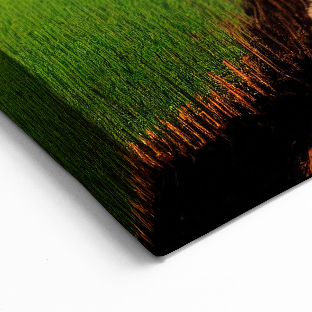 Sunset Over Laos Rice Fields - Scenic Landscape Photography Print