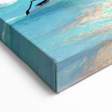 Caribbean Beach Decor – Vibrant Sailboats on Turquoise Waters, Barbados Art