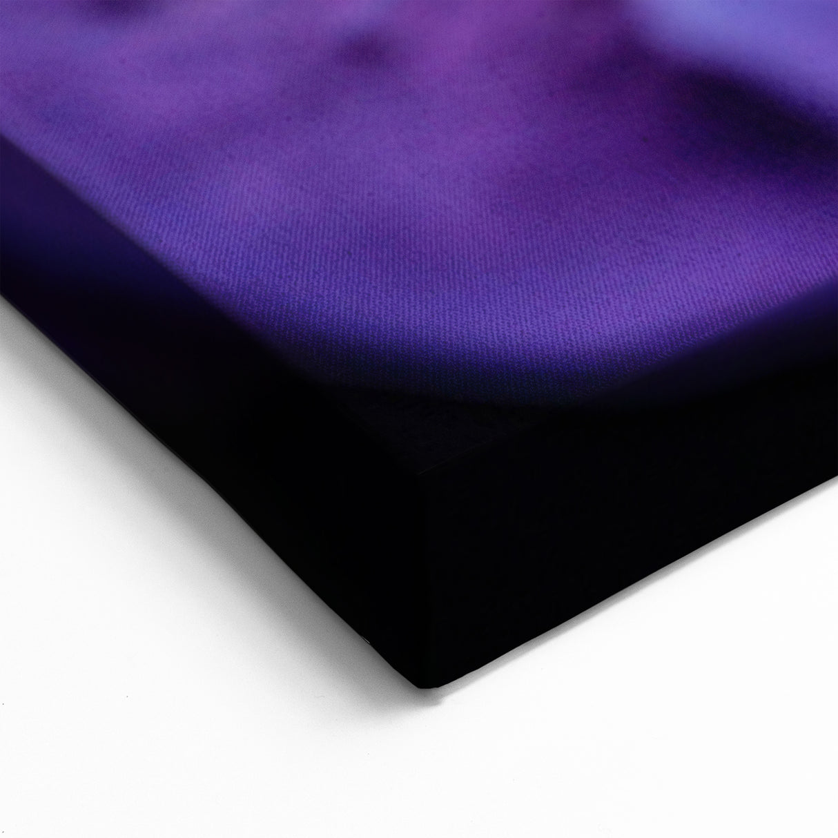 Vivid Purple Floral Wall Art: Botanical Close-Up Nature Canvas Print