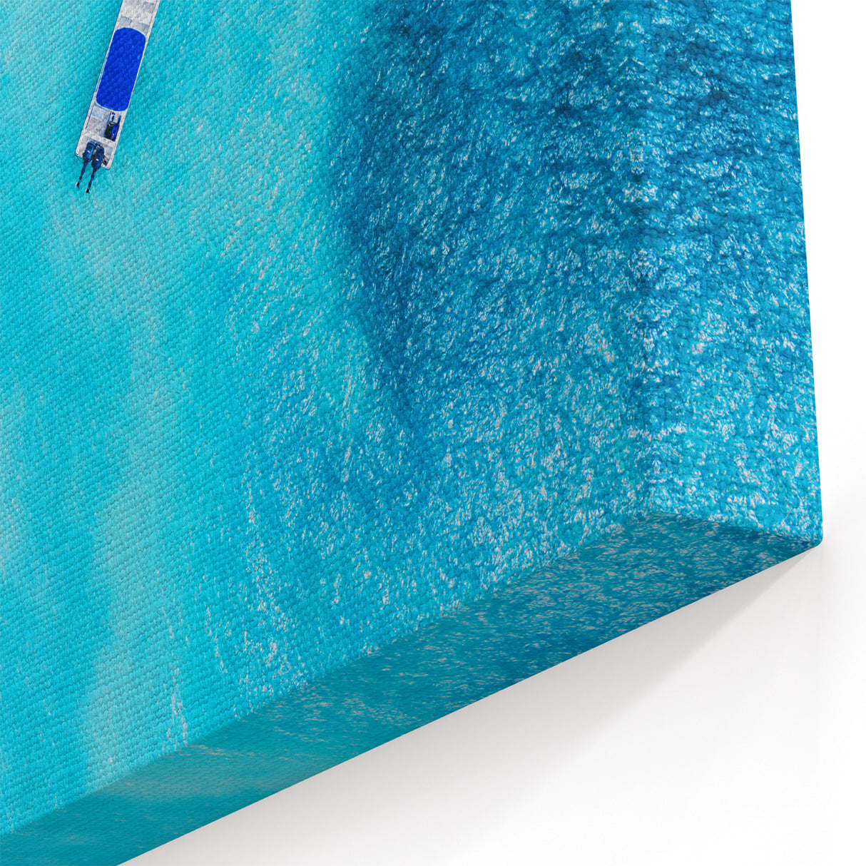 Dominican Republic Canvas Prints - Aerial View of Turquoise Waters