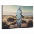 Punta Cana Wall Decor - Surfboard Art in Dominican Coastal Landscape