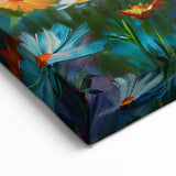 Sunlit Wildflower Meadow – Vibrant Botanical Wall Art for Home Decor
