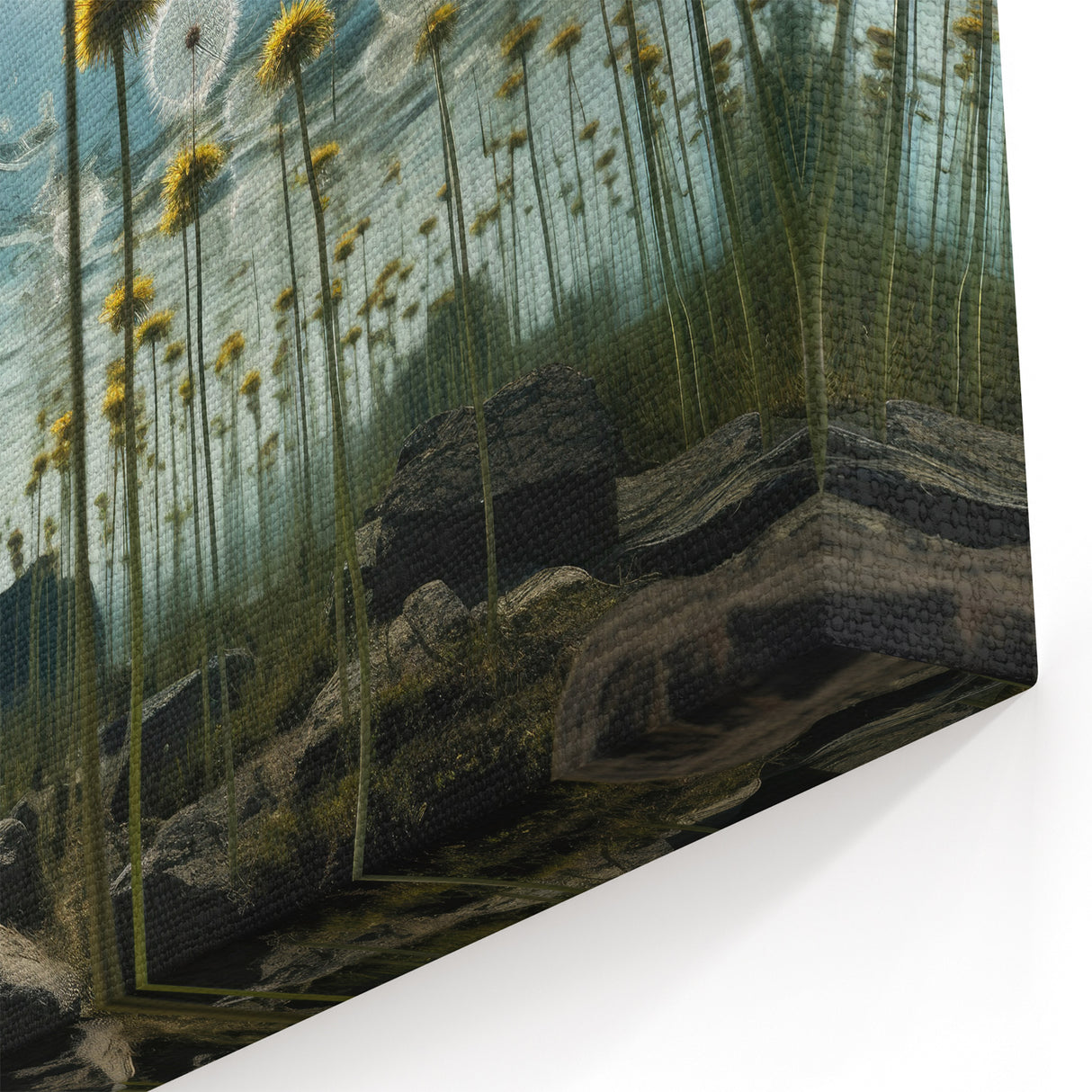 Underwater Dandelion Photography Print - Nature-Inspired Wall Art