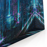 Acrylic Malaysia Scenes – Futuristic Kuala Lumpur Cityscape at Night