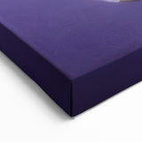 Delicate Purple Petal with Water Droplets - Nature Close-Up Wall Art