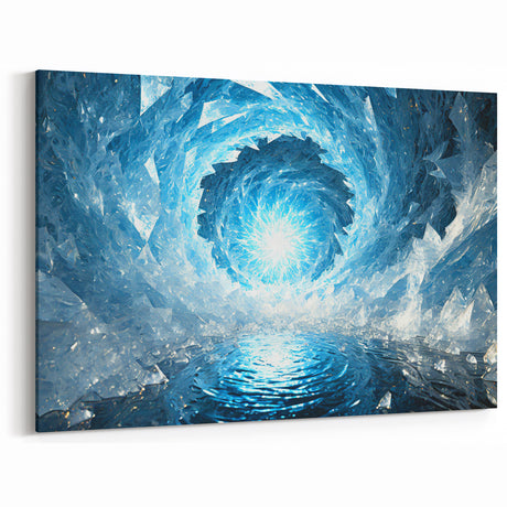 Chilled Beauty: Ice and Frost Art – Nature Close Ups in Winter Wall Art