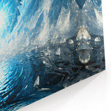 Chilled Beauty: Ice and Frost Art – Nature Close Ups in Winter Wall Art