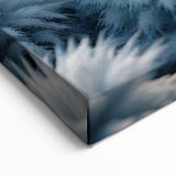 Frozen Field: Ice and Frost Art – Winter Wall Decor Nature Close-Up