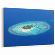 Maldives Wall Art - Tropical Island Paradise Canvas Prints with Ocean Views
