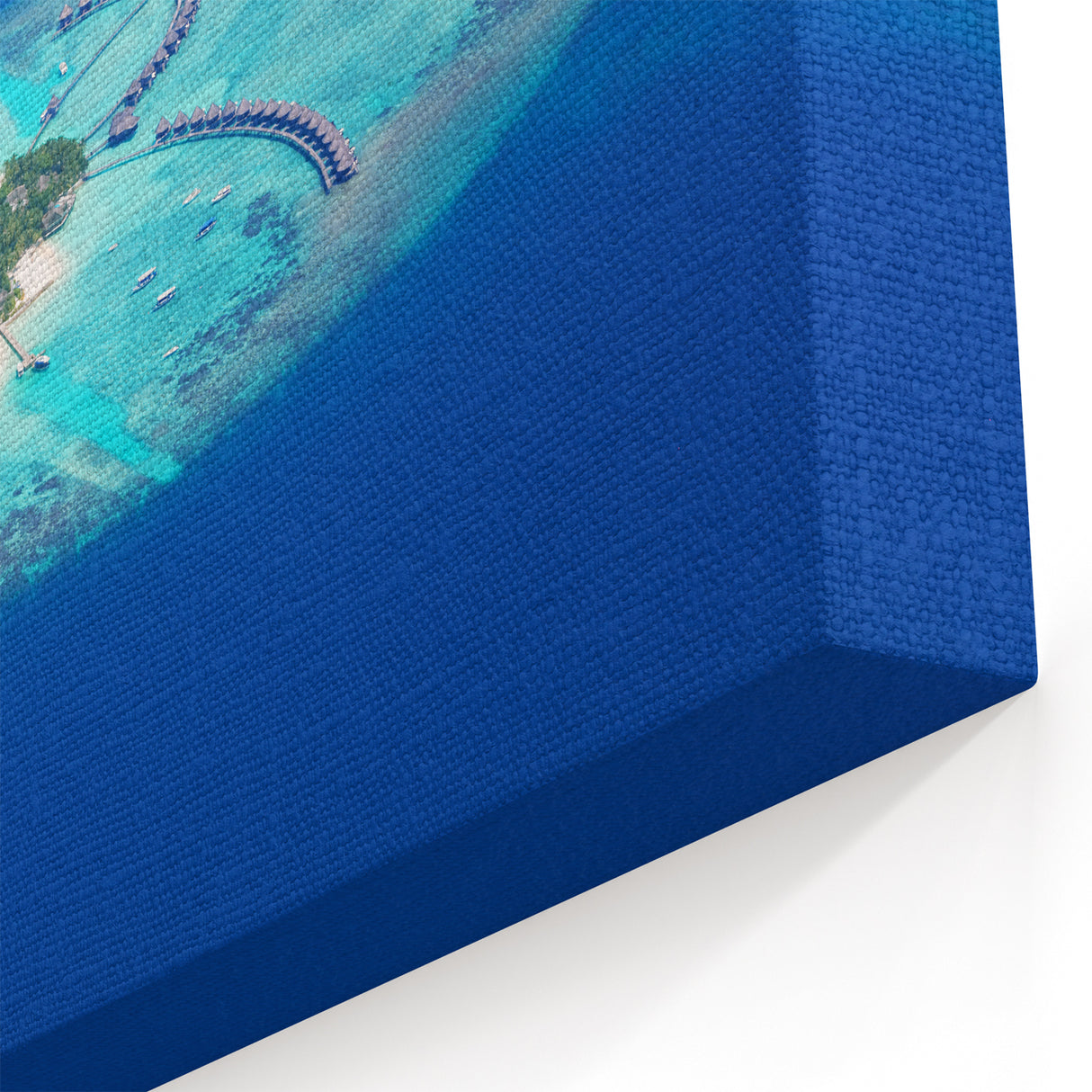 Maldives Wall Art - Tropical Island Paradise Canvas Prints with Ocean Views