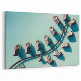 Maldives Photography Prints - Overwater Villas Tropical Island Art