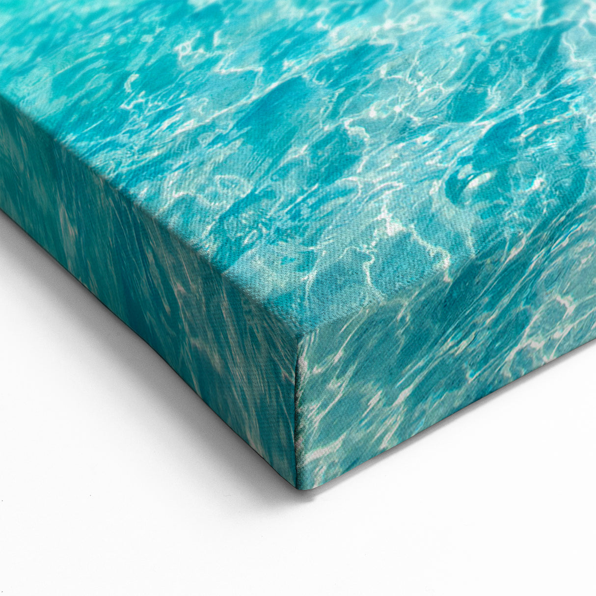Crystal Clear Beach Art - Tropical Maldives Shoreline Canvas Prints