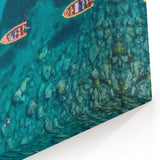 Scenic Martinique Prints - Boats on Crystal Waters