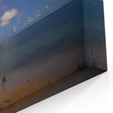 French Caribbean Art - Night Beach with Driftwood