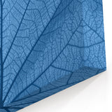 Leaf Wall Art: Detailed Blue Leaf Photography for Contemporary Decor