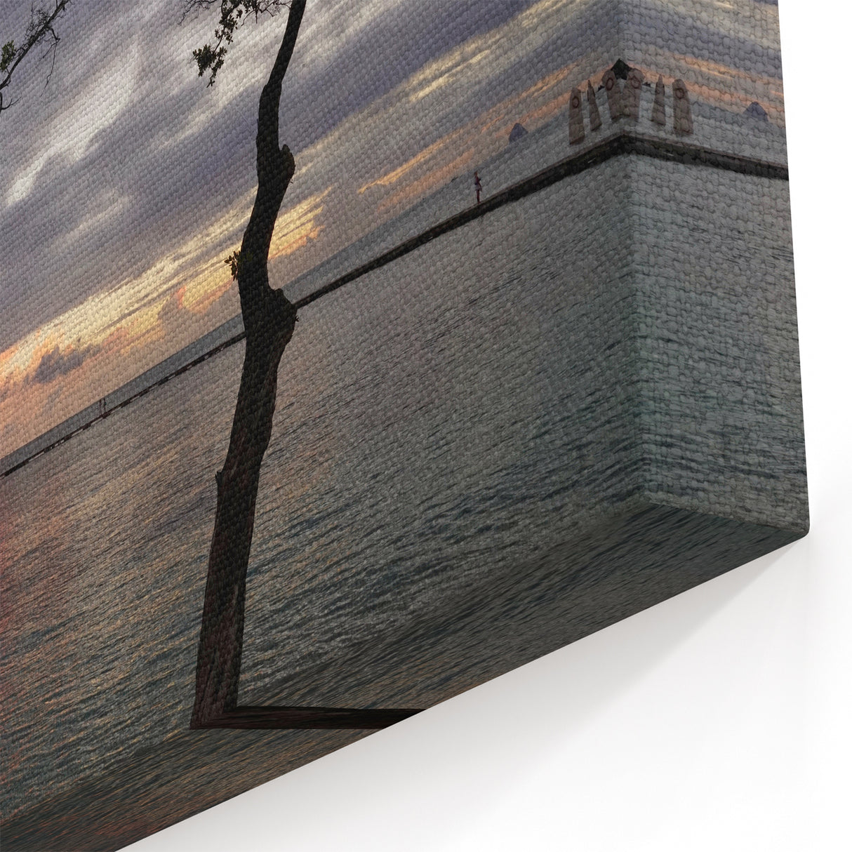Martinique Wall Art - Scenic Caribbean Island Sunset