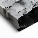 Birch Tree Bark: Modern Monochrome Tree Wall Art for Home Decor