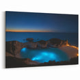 Puerto Rico Photography – Stunning Nighttime Coastal View Wall Art