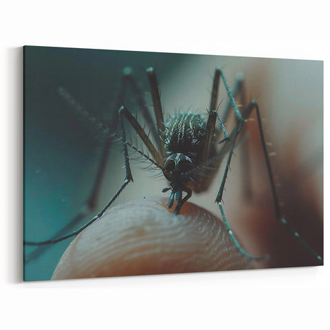 Macro Mosquito Close-Up - Unique Animal Wall Art & Nature Collection