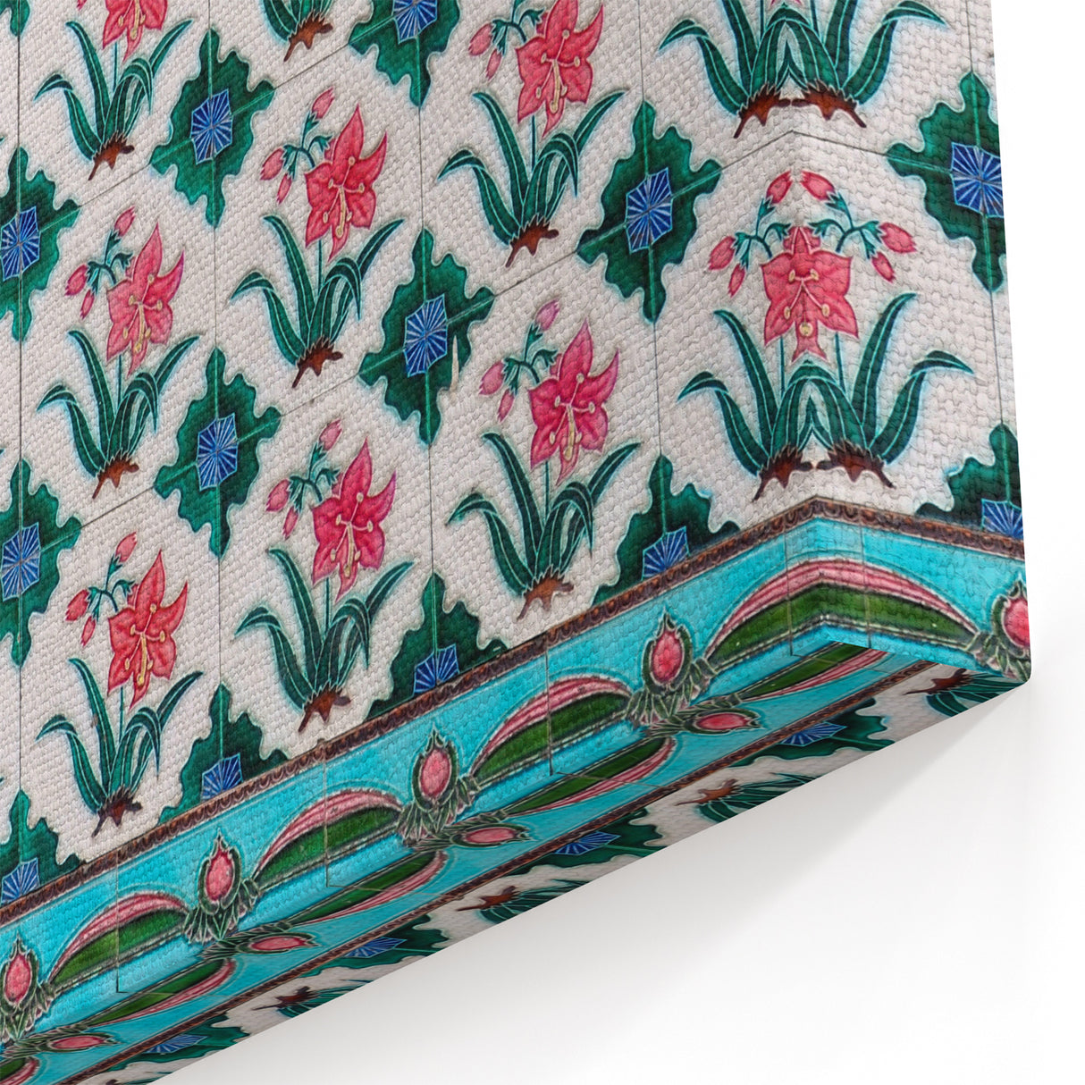 Singapore Photography Prints – Peranakan Tile Floral Pattern Wall Art