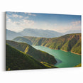 Albanian Landscape Print - Scenic Albania Lake Art