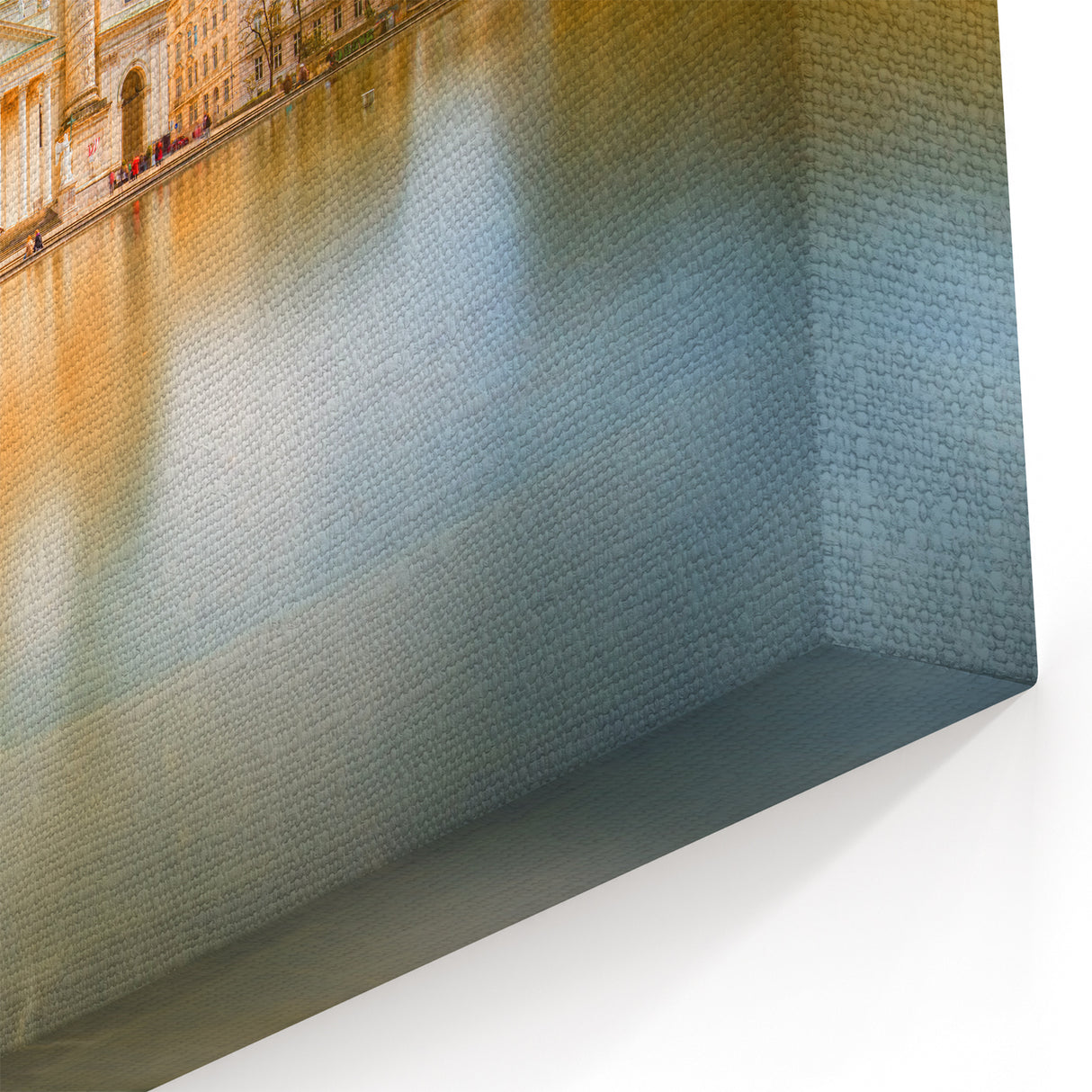 Vienna Wall Decor - St. Charles Church and Fountain at Sunset Art Print