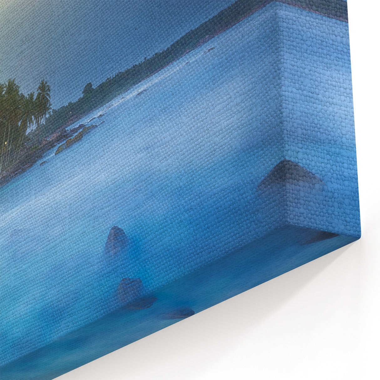 Sri Lanka Wall Art – Serene Lighthouse by the Coast on Canvas