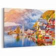 Austrian Landscape Art - Scenic Austria Prints of Hallstatt Village