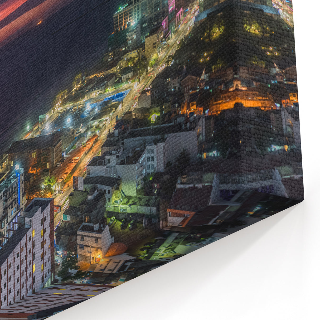 Sri Lanka Wall Art - Colombo Twilight Cityscape Canvas Print