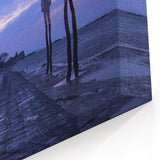 Twilight Silhouettes on Taiwan Shore - Taiwan Scenery Wall Art Print