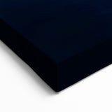 Blue and Green Leaf Wall Art: Elegant Botanical Nature Canvas Prints