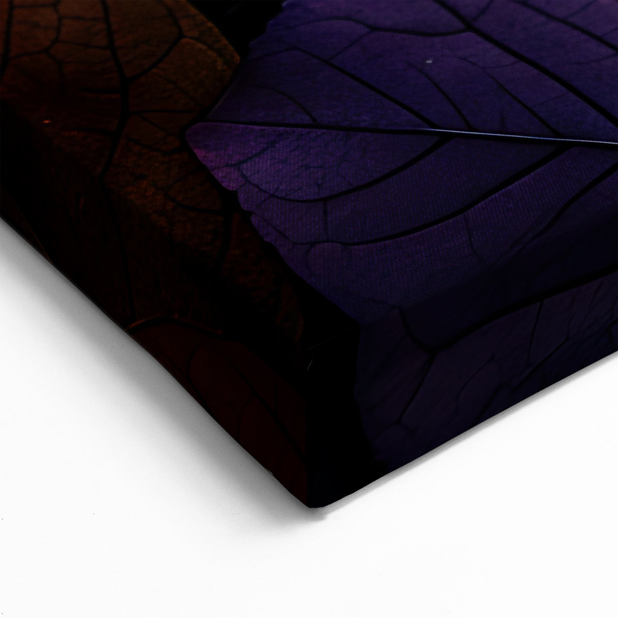 Multicolor Leaf Wall Art: Vibrant Nature-Inspired Botanical Canvas Prints