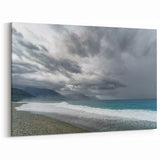 Stormy Taiwanese Coastline - Dramatic Nature Wall Art Print