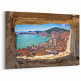 Adriatic Coast Art - Split Croatia Window View Print