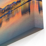 Split Croatia Art - Tranquil Evening Harbor Print