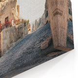 Turkish Landscape Art – Cappadocia Ancient Cave Homes Print