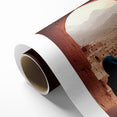 Afghan Woman in Ancient City Wall Art – Afghan Cultural Canvas Prints