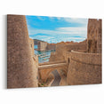 Dubrovnik Wall Art - Historic City Fortifications Print