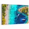 Adriatic Coast Art - Croatian Landscape Panorama